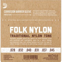 D'Addario EJ32C, Silverplated wound/Clear m.kula